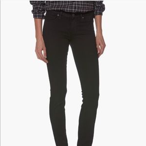 Paige Verdugo Premium Black Skinny Pants / Jeans